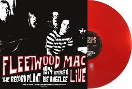 FLEETWOOD MAC - Live At The Record Plant 1974 (Red Vinyl) Vinyl Record