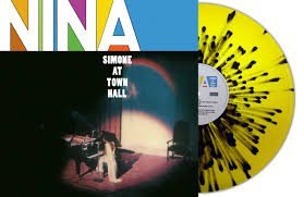 NINA SIMONE - Nina Simone At Town Hall (Yellow/Black Splatter Vinyl) Vinyl Record