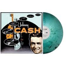 JOHNNY CASH - With His Hot And Blue Guitar (Marble Vinyl) Vinyl Record