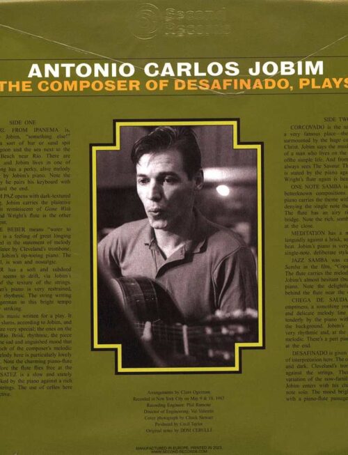 ANTONIO CARLOS JOBIM - The Composer Of Desafinado (Orange Vinyl) Vinyl Record