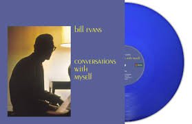 BILL EVANS - Conversations With Myself (Blue Vinyl) Vinyl Record