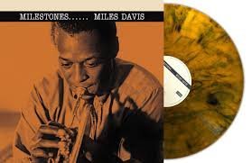 MILES DAVIS - Milestones (Orange Marble Vinyl) Vinyl Record
