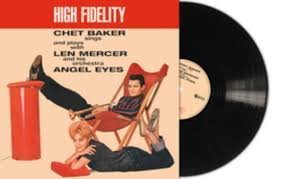 CHET BAKER - Angel Eyes Vinyl Record