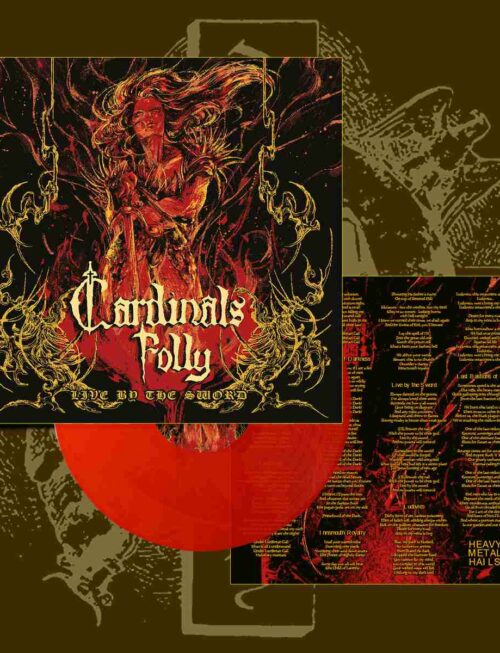 CARDINALS FOLLY - LIVE BY THE SWORD Vinyl Record