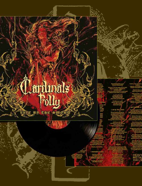 CARDINALS FOLLY - LIVE BY THE SWORD Vinyl Record