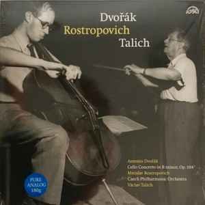 CZECH PHILHARMONIC ORCHESTR - DVORAK CELLO CONCERTO IN B MI Vinyl Record