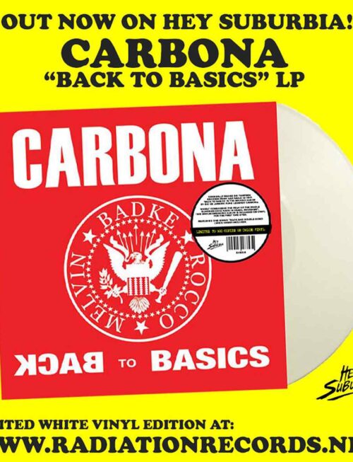 CARBONA - Back To The Basics (White Vinyl) Vinyl Record