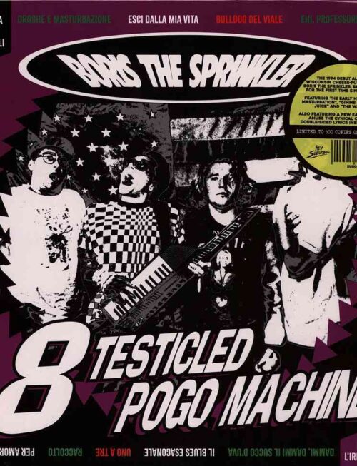 BORIS THE SPRINKLER - 8 Testicled Pogo Machine Vinyl Record