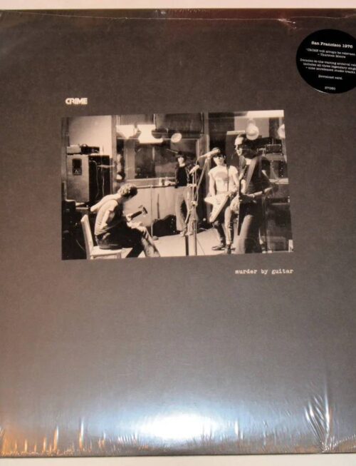 CRIME - Murder By Guitar Vinyl Record