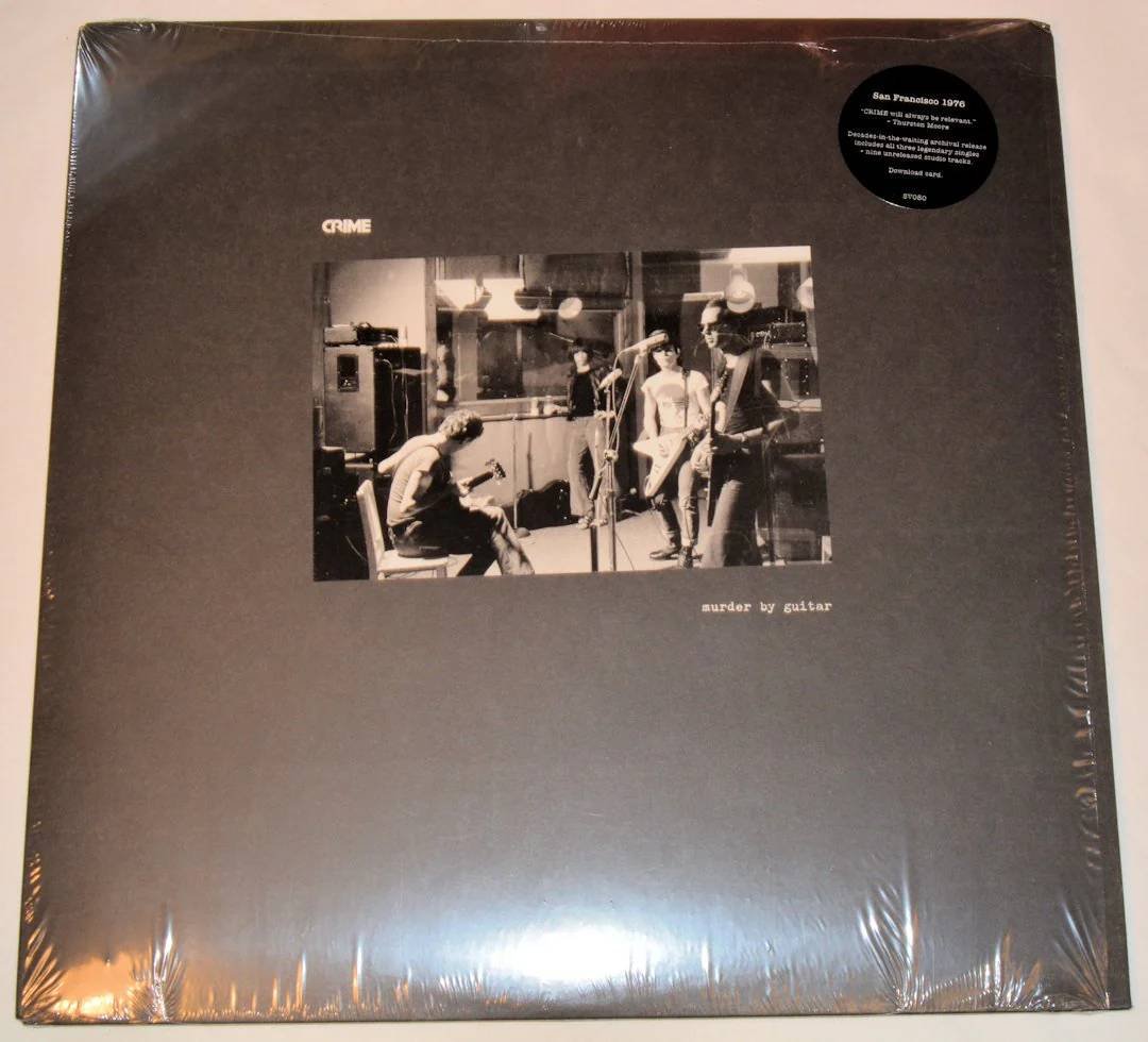 CRIME - Murder By Guitar Vinyl Record