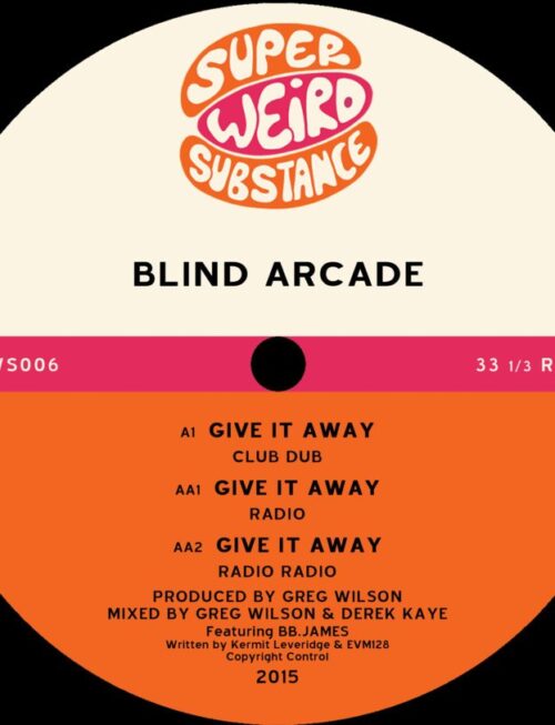 BLIND ARCADE - GIVE IT AWAY Vinyl Record