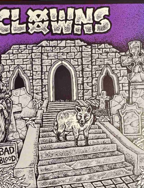 CLOWNS - BAD BLOOD Vinyl Record