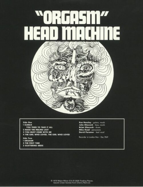 HEAD MACHINE - Orgasm Vinyl Record