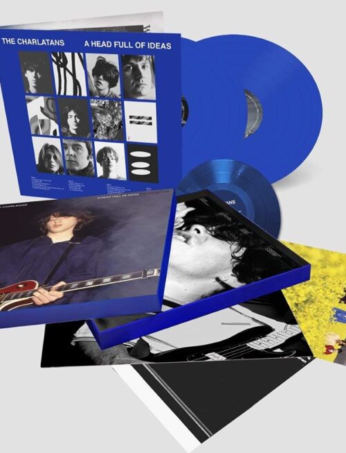 CHARLATANS - A Head Full Of Ideas (Deluxe Edition) (Transparent Blue Vinyl) Vinyl Record