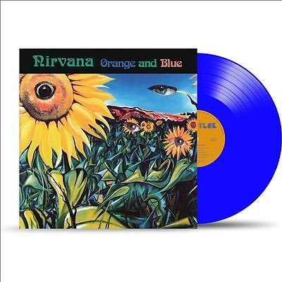 NIRVANA - ORANGE AND BLUE Vinyl Record