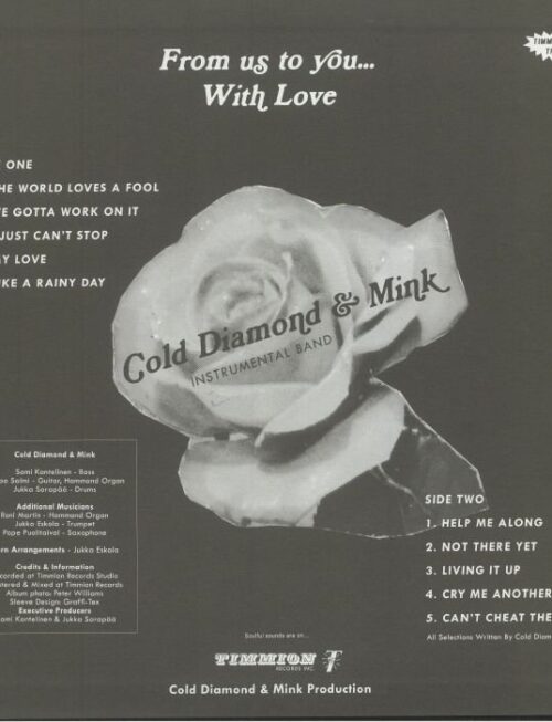 COLD DIAMOND & MINK - FROM US TO YOU WITH LOVE Vinyl Record