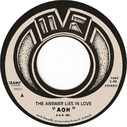 AOH - The Answer Lies In Love Vinyl Record