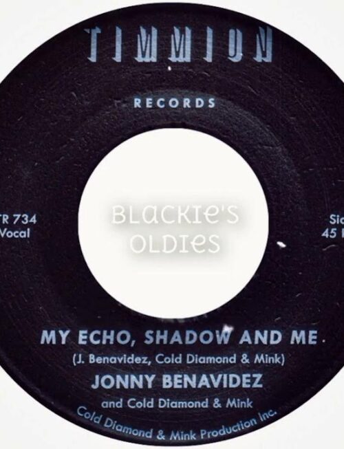 COLD DIAMOND & MINK & JONNY BENAVIDEZ - MY ECHO, SHADOW AND ME Vinyl Record