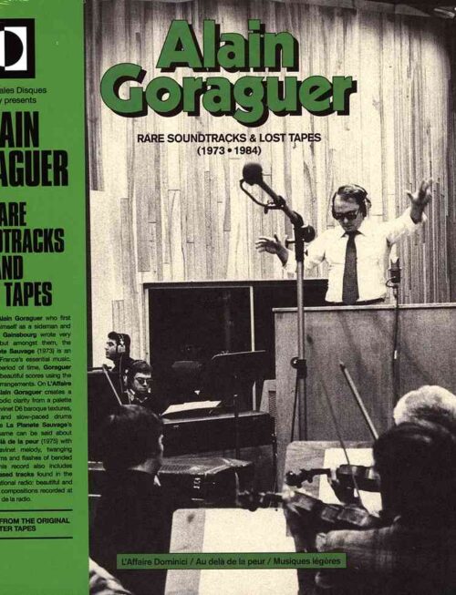 ALAIN GORAGUER - Rare Soundtracks & Lost Tapes (+Obi) Vinyl Record