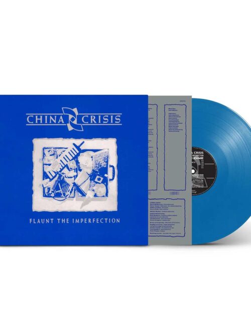 CHINA CRISIS - Flaunt The Imperfection (Blue Vinyl) Vinyl Record