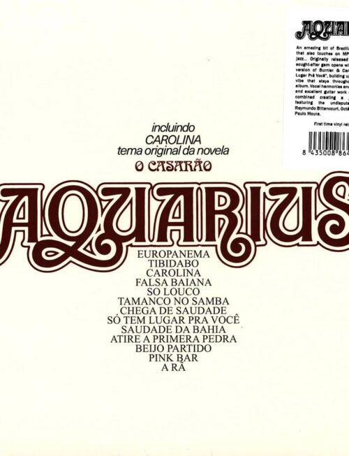 AQUARIUS - AQUARIUS Vinyl Record