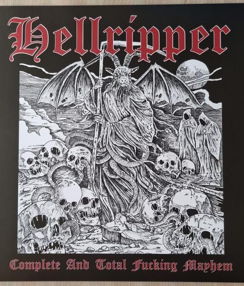 HELLRIPPER - Complete And Total Fucking Mayhem (White Vinyl) Vinyl Record