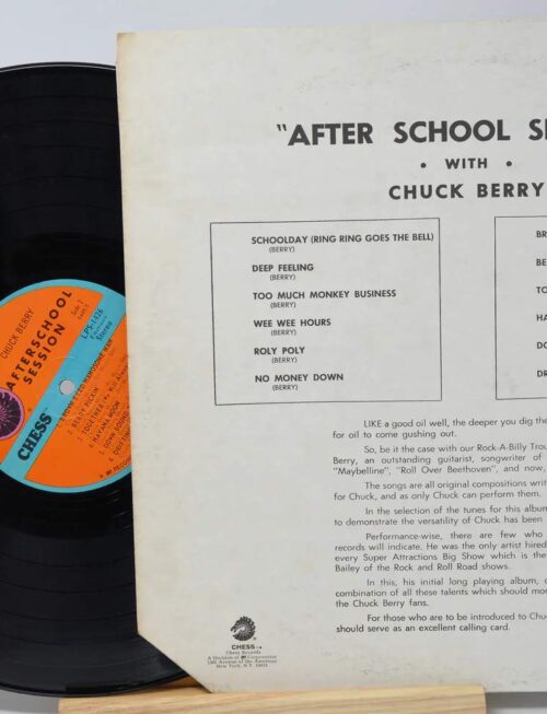 CHUCK BERRY - AFTER SCHOOL Vinyl Record