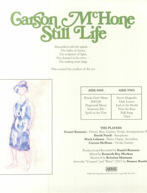 CARSON MCHONE - STILL LIFE Vinyl Record