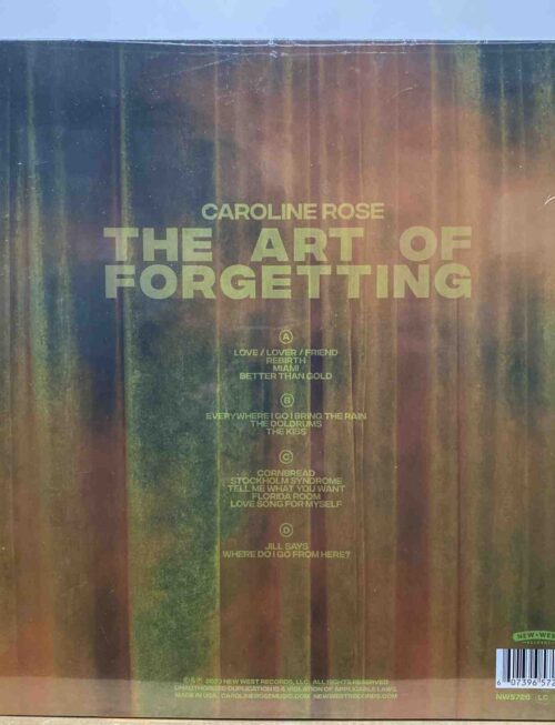CAROLINE ROSE - THE ART OF FORGETTING Vinyl Record