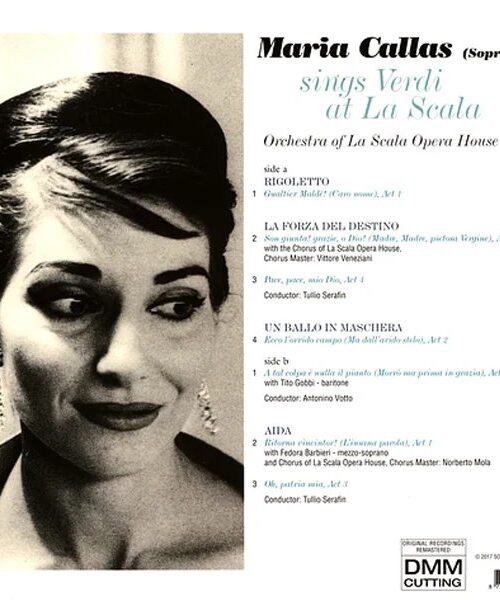 Maria Callas - Sings Verdi At La Scala (1LP) Vinyl Record