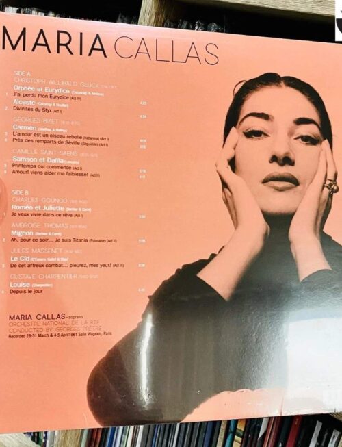 Maria Callas - Callas A Paris (1LP) Vinyl Record