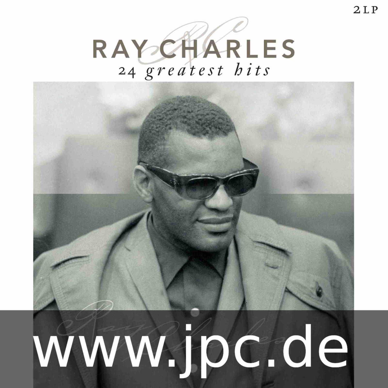 Ray Charles - 24 Greatest Hits (2LP Crystal Clear Coloured) Vinyl Record