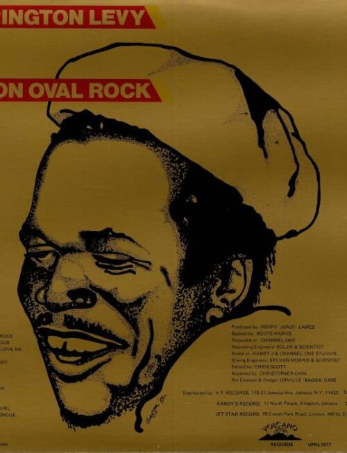 BARRINGTON LEVY - PRISON OVAL ROCK Vinyl Record