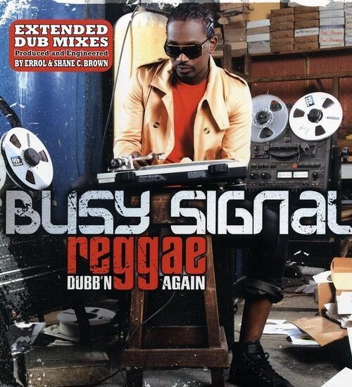 BUSY SIGNAL - REGGAE MUSIC DUBBN AGAIN Vinyl Record