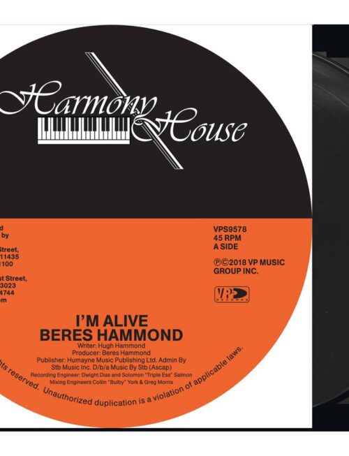 BERES HAMMOND - IM ALIVE Vinyl Record