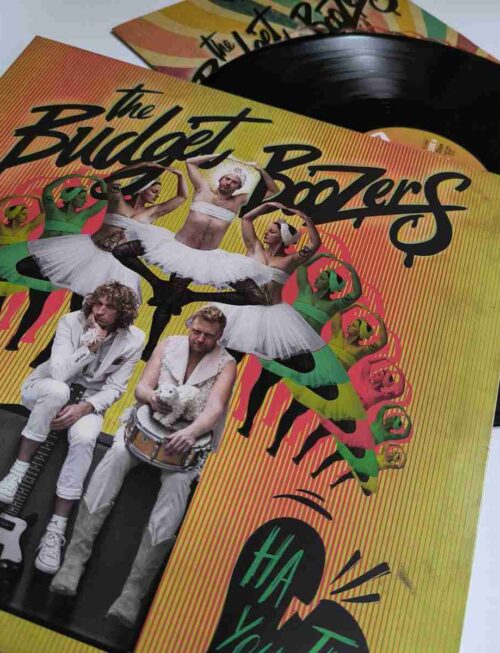 BUDGET BOOZERS - LOVE YOU HATE YOU Vinyl Record