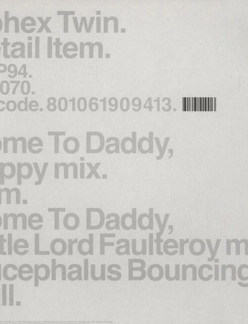 APHEX TWIN - COME TO DADDY Vinyl Record