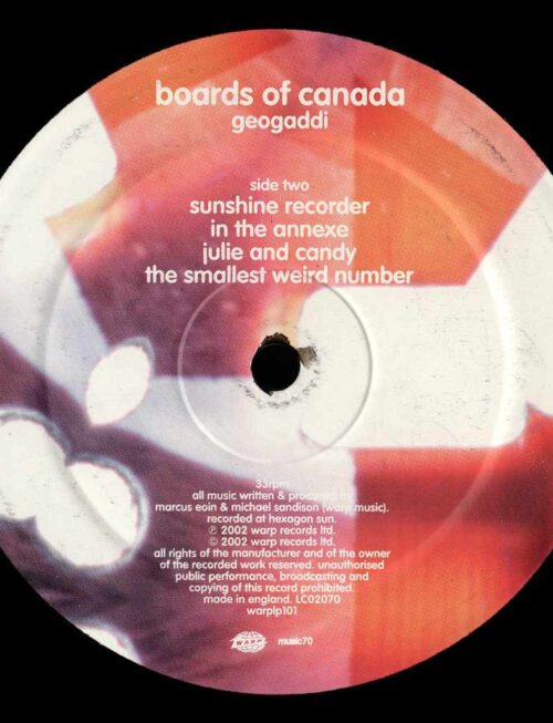 BOARDS OF CANADA - Geogaddi Vinyl Record