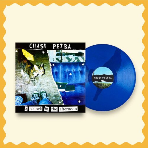 CHASE PETRA - 4' O CLOCK IN THE AFTERNOON (BLUE MARBLE VINYL) Vinyl Record