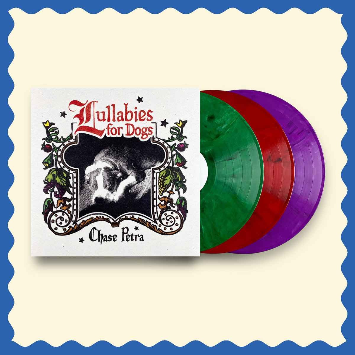 CHASE PETRA - LULLABIES FOR DOGS (CHERRY VINYL) Vinyl Record