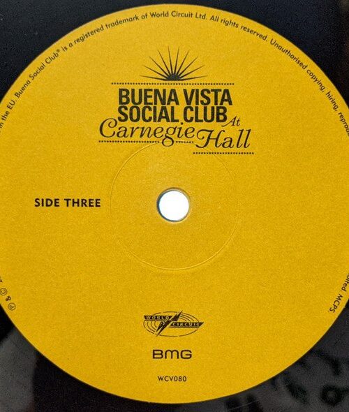 Buena Vista Social Club - Buena Vista Social Club at Carnegie Hall Vinyl Record