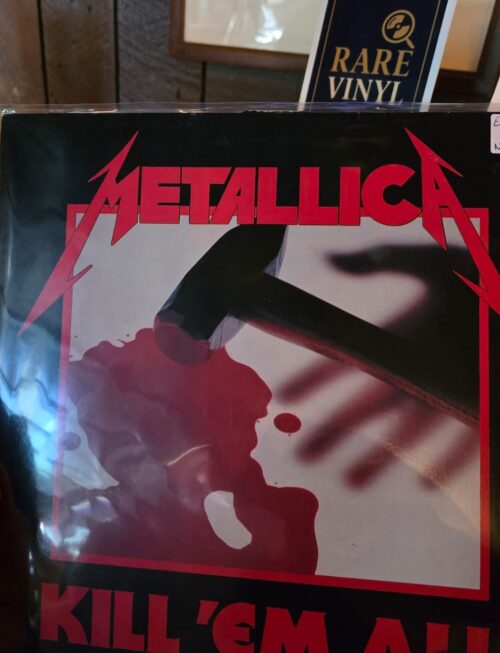 Metallica – Kill ’Em All 1983 1st‑Press Vinyl Record (Near‑Mint)
