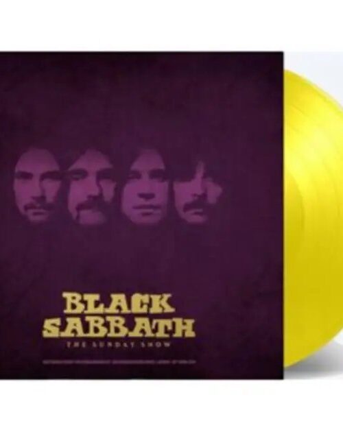 BLACK SABBATH - The Sunday Show - BBC Broadcasting House. London (Special Edition) (Yellow Vinyl) Vinyl Record