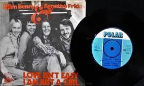 ABBA Love isn??t easy (But it sure is hard enough) / I Am just a girl Vinyl