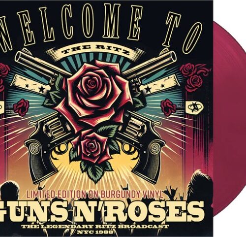 GUNS N ROSES - Welcome To The Ritz (Burgundy Vinyl) Vinyl Record