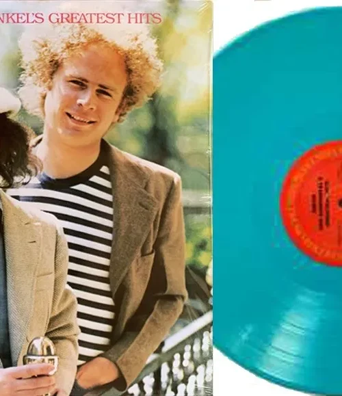 Simon and Garfunkel Greatest Hits Turquoise Vinyl