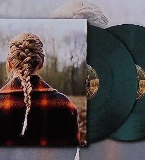 Taylor Swift - Evermore Deluxe Edition Green Vinyl