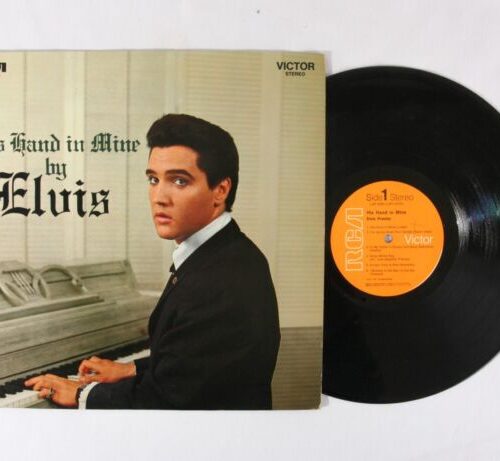 ELVIS PRESLEY HIS HAND IN MINE Vinyl
