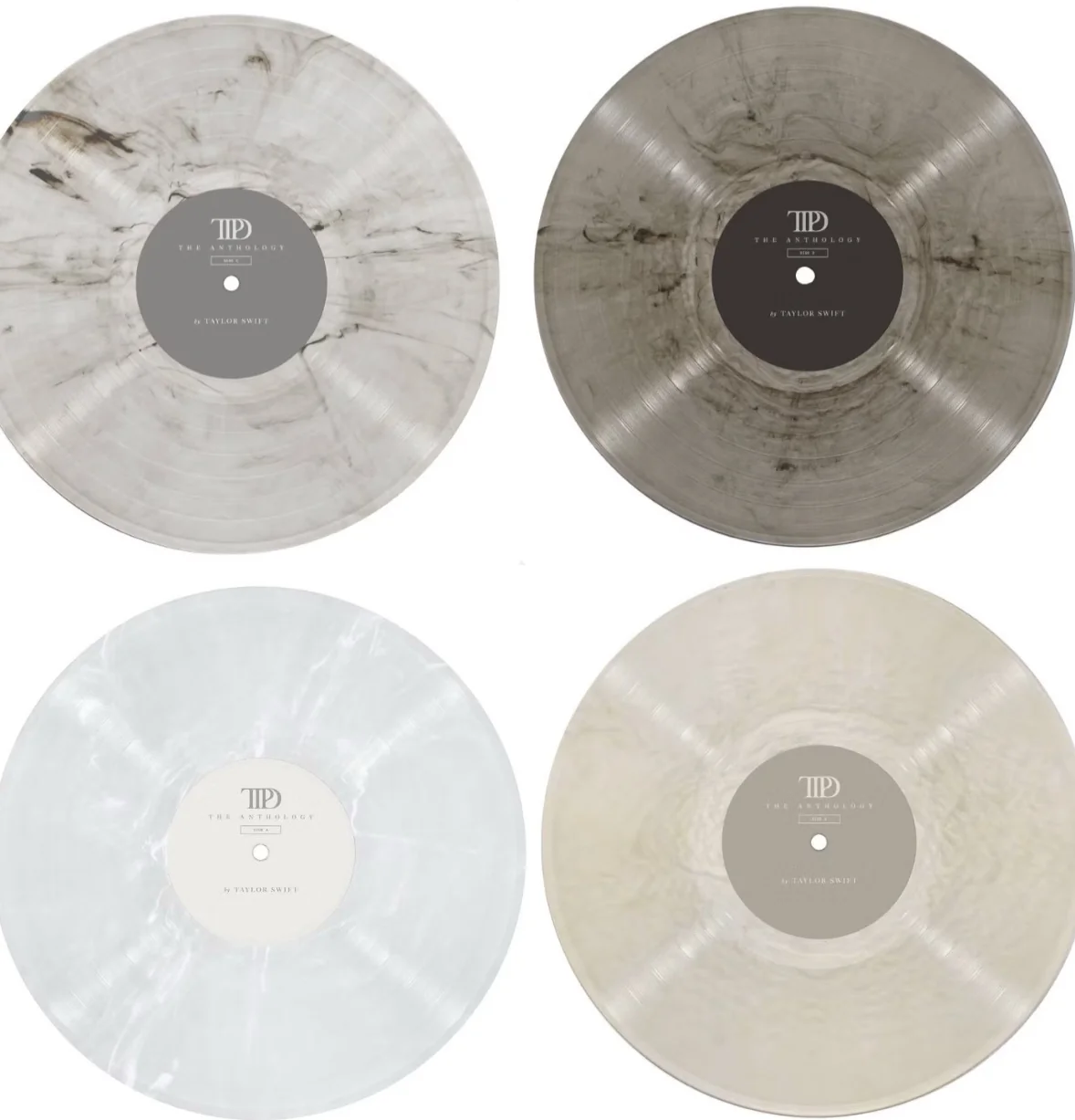 Taylor Swift - The Tortured Poets Department Anthology Vinyl Record (4LP's) - Image 2